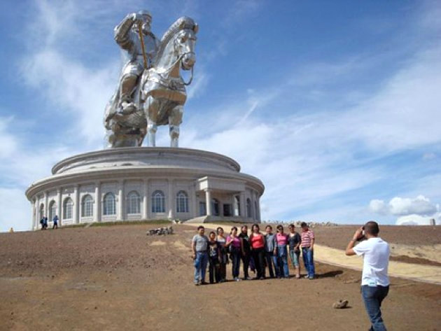 Gengis Khan en Mongolia