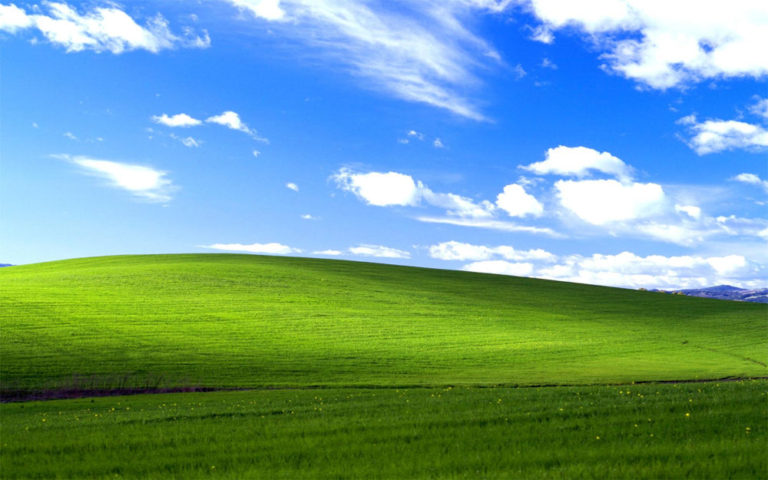 El origen de Bliss, el fondo de pantalla de Windows XP « Bacinerias.com