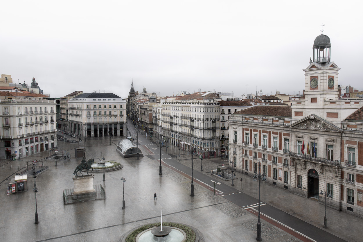 Cuando Madrid se queda completamente vacío